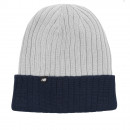 Шапка New Balance LAH33006NNY - темно-синяя-сирая