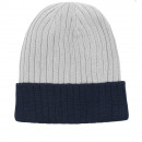 Шапка New Balance LAH33006NNY - темно-синяя-сирая