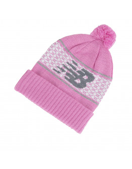 Шапка New Balance LAH33008RS - розовая