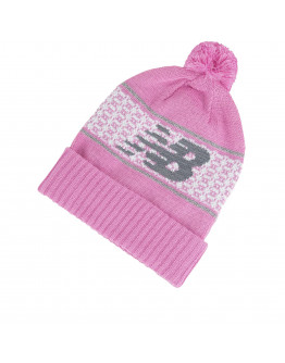 Шапка New Balance LAH33008RS - розовая