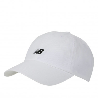 Шапка New Balance LAH51004WT - белая