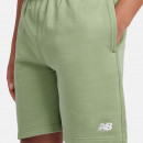 Детские шорты New Balance LAKB0008AAR - зеленые