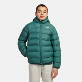 Детская куртка New Balance LAKB0036NUS - зеленая