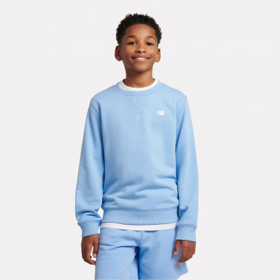 Детская толстовка New Balance LAKB0055ELE - синяя