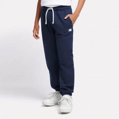 Детские брюки New Balance LAKB0060NNY - тёмно-синие