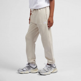 Детские брюки New Balance LAKB0060TWF - бежевые