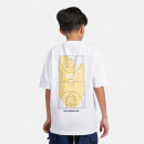 Детская футболка New Balance LAKB0157BWE - белая