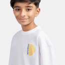 Детская футболка New Balance LAKB0157BWE - белая