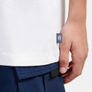 Детская футболка New Balance LAKB0157BWE - белая