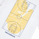 Детская футболка New Balance LAKB0157BWE - белая