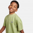 Детская футболка New Balance LAKB0191EEN - зеленая