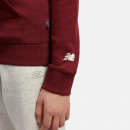 Детская толстовка New Balance LAKB0347MHB - бордовая
