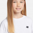 Детская футболка New Balance LAKG0001BWE - белая