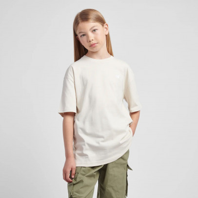 Детская футболка New Balance LAKG0001LIN - белая