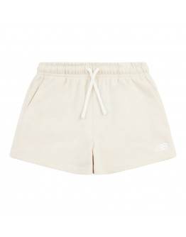 Детские шорты New Balance LAKG0006LIN - бежевые