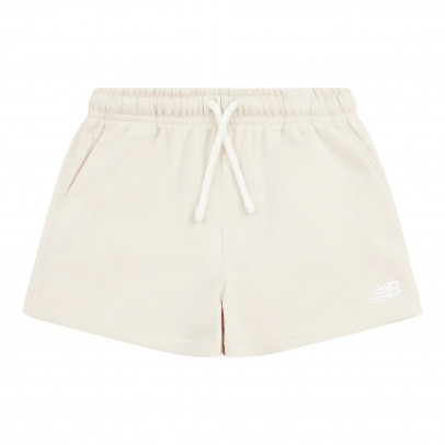 Детские шорты New Balance LAKG0006LIN - бежевые