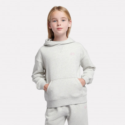 Детский свитер New Balance LAKG0056AHH - серый