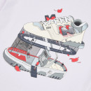 Детская футболка New Balance LAKG0117RIG - фиолетовая