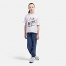 Детская футболка New Balance LAKG0117RIG - фиолетовая