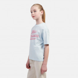 Детская футболка New Balance LAKG0192FRL - синяя