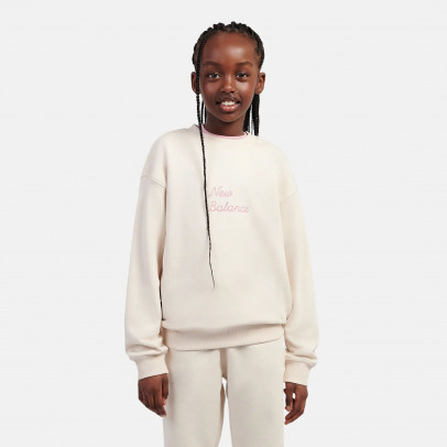 Детский свитер New Balance LAKG0203BIS - бежевый