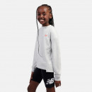 Детский свитер New Balance LAKG0205AHH - серый