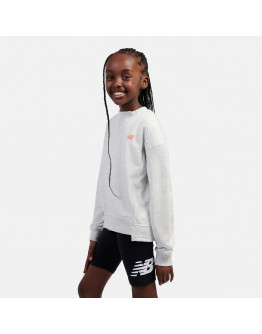 Детский свитер New Balance LAKG0205AHH - серый