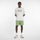 Мужские шорты New Balance MB6174CDAAR - зеленые