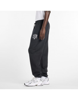 Мужские штаны New Balance Reimagined Fleece Jogger MB61E74ABK - черные