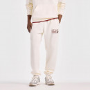 Мужские брюки New Balance Reimagined Graphic MB62S1NTAGA - бежевые