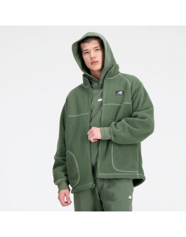 Толстовка New Balance MJ33503DON - зеленая