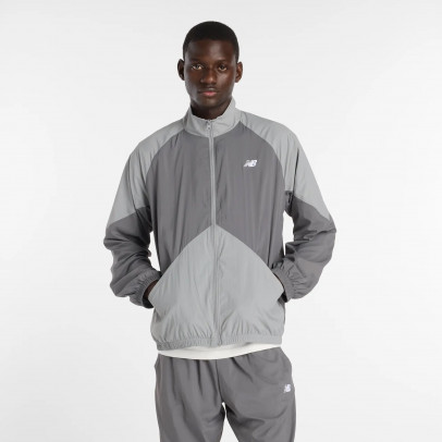 Мужская куртка New Balance MJ61J73YCAS - серая