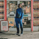 Мужская куртка New Balance MJ61J73YNNY - темно-синяя