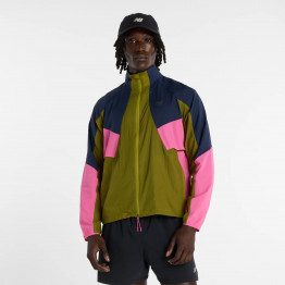 Мужская куртка New Balance MJ61U1I9AAN - зеленая