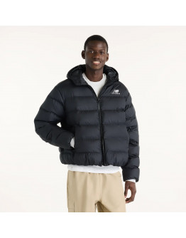 Мужская куртка New Balance Boston Puffer MJ62G17OBK - черная