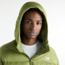 Мужская куртка New Balance Boston Puffer MJ62G17OGEE - зеленая