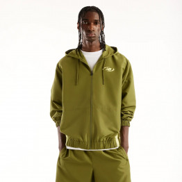 Мужская куртка New Balance Trackside MJ62Y8SJGEE - зеленая