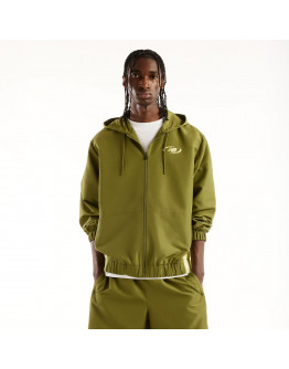 Мужская куртка New Balance Trackside MJ62Y8SJGEE - зеленая