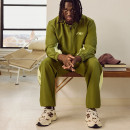 Мужская куртка New Balance Trackside MJ62Y8SJGEE - зеленая