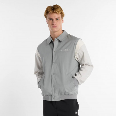 Куртка New Balance MO51507YST - серая