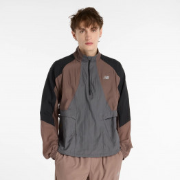 Мужская куртка New Balance MO53206EAS - коричневая