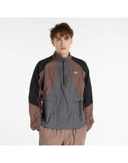 Мужская куртка New Balance MO53206EAS - коричневая