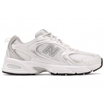 Кроссовки New Balance MR530EMA - серебристо-белые