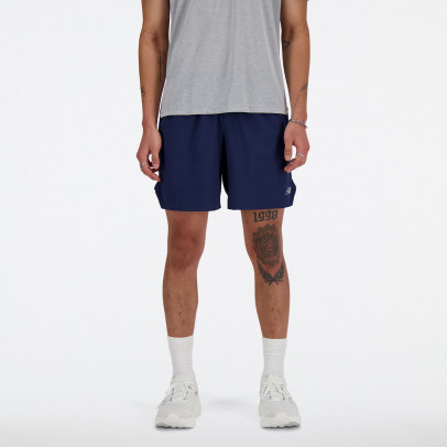 Мужские шорты New Balance MS41283NNY - темно-синие