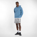 Мужские шорты New Balance MS51608RCD - серебристые