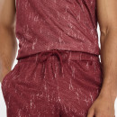 Мужские шорты New Balance MS53610MHB - бордовые