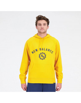 Толстовка New Balance MT31901VGL - желтая