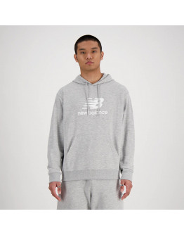 Худи New Balance MT41501AG - серое