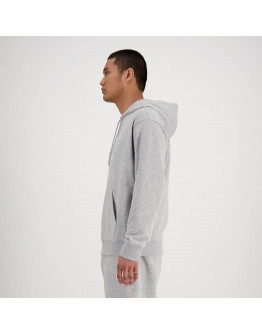 Худи New Balance MT41501AG - серое
