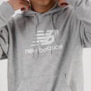 Худи New Balance MT41501AG - серое